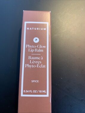Naturium Phyto-Glow Lip Balm — Spice (Brown)